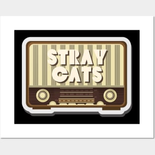 stray cats Posters and Art